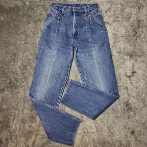 Vintage Rocky Mountain Jeans Bareback Womens 30/11Blue High Rise Western Cowgirl